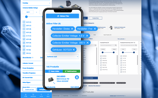 UX-UI-Entwicklung für ein hochkomplexes Sortiment im B2B Umfeld