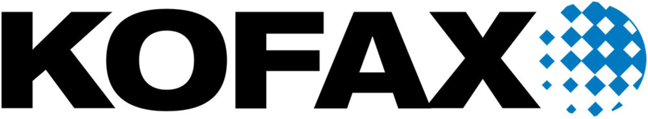Das Logo der Firma Kofax